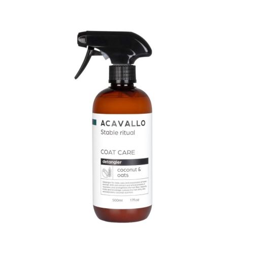 Acavallo coconut oat and biotin detangler