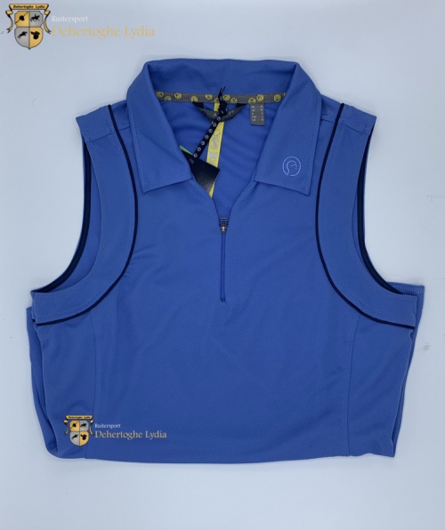 Anky sleeveless ladies polo shirt Ultramarine