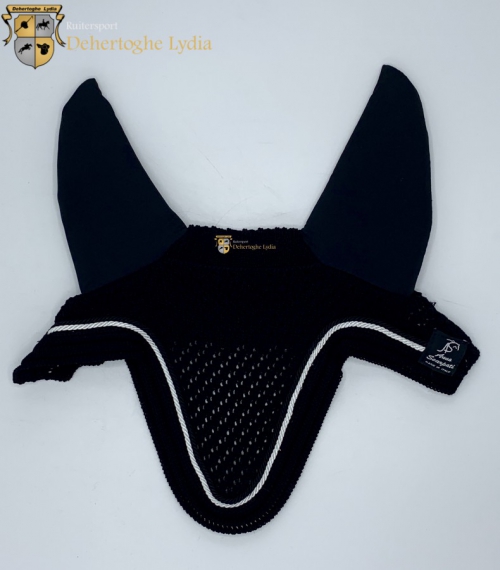 Anna Scarpati Customized Soundless ear net Black / white