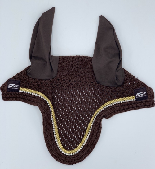 Anna Scarpati Customized oornetje Brown / Gold