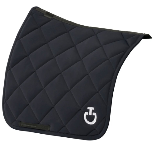 Cavalleria Toscana diamond quilted jersey saddle pad 7979 Navy