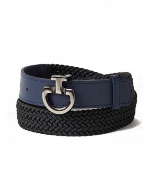 Cavalleria Toscana kids rayon belt 7901Navy