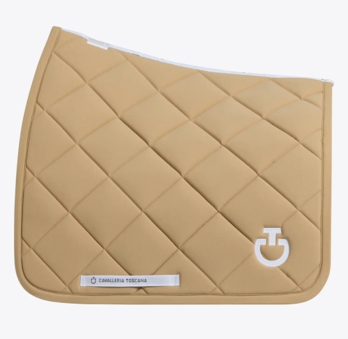 Cavalleria Toscana quilted saddle pad 4F00 Sand