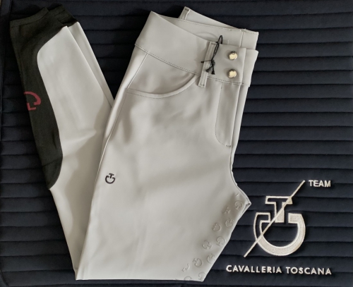 CT American full grip dames rijbroek 8000 Grey