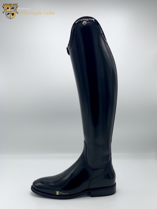 DeNiro Bellini rijlaars brushed black, Lucidi Rondine top