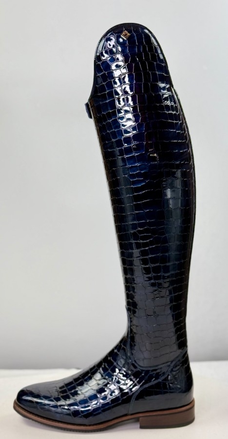 DeNiro Bellini riding boots Venato Blue
