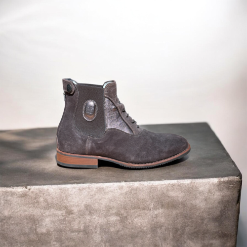 DeNiro T126 short boots camoscio Brown, Miraggio brown