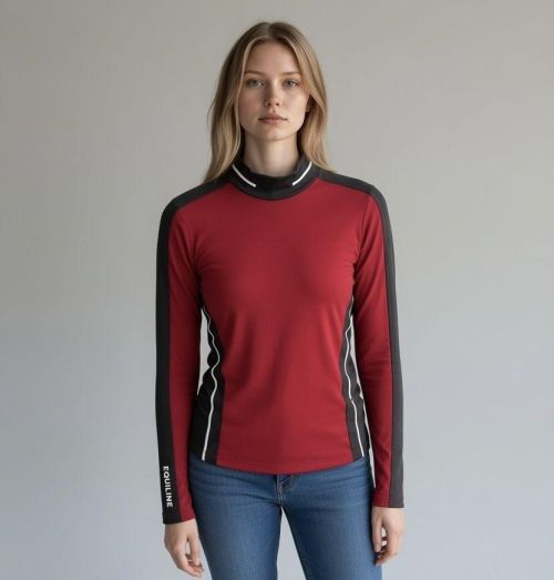 Equiline EQKin ladies second skin top alpine plum