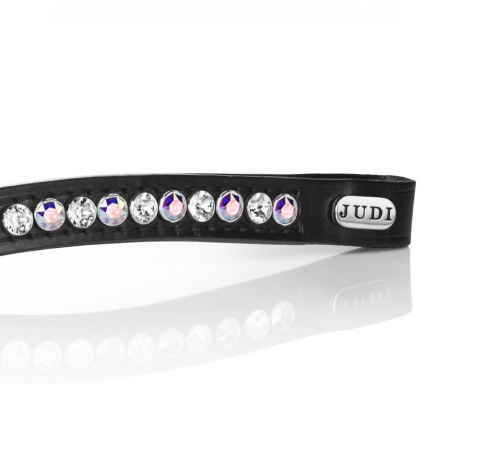 Andere kleur voor Judi Famous Classic white browband Crystal AB
