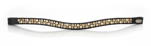 Judi Famous Double Odessa browband Colorado Gold