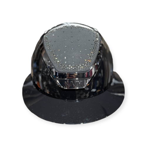 Kask Star lady pure shine black, Swarovski in-out Black / Graphite