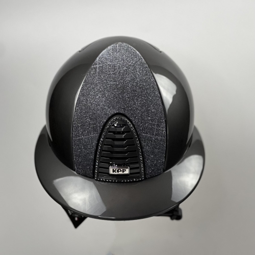 KEP Italia cromo 2.0 metal grey, Iride grey DeNiro front, Silver night Swarovski frame