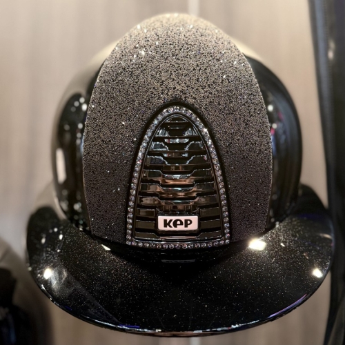 KEP Italia cromo 2.0 polo polish black, Vanity black front, Swarovski frame Jet