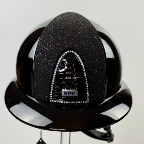KEP Italia cromo 2.0 polo polish black, vanity black front, Swarovski crystal frame