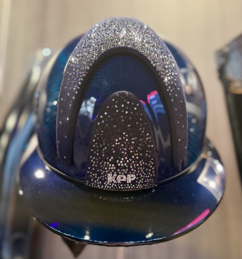 KEP Italia E-light carbon blue polo, Blue velvet and nebula silver Lid