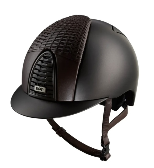 KEP Italia textile metal brown, Roma brown front