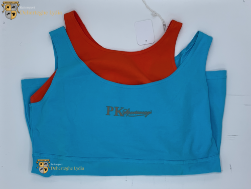 PK international Bjorn sleeveless top Blauw