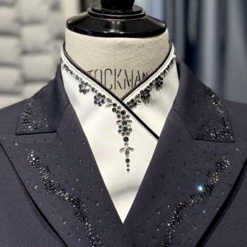Plastronique custom plastron black diamond / greige