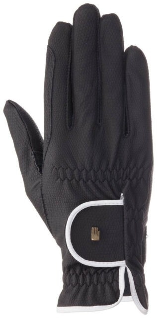 Roeckl Lona riding gloves Black / White