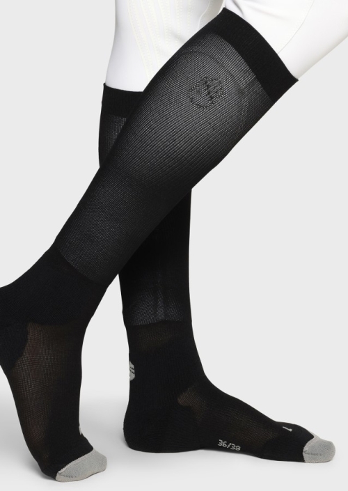 Samshield Balzane soft air crystal riding socks Black