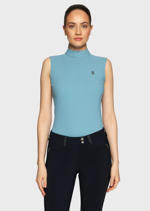 Andere kleur voor Samshield Bella Sleeveless dames trainings top Beige