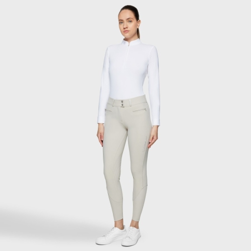 Samshield Clara premium knee grip ladies riding breeches Beige