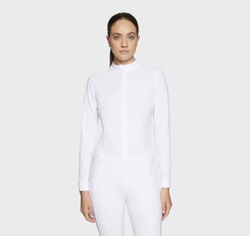 Samshield Roxane premium L/S ladies competition shirt White