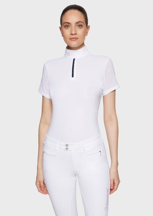 Samshield Roxy premium Boreal ladies competition shirt White cosmic nights