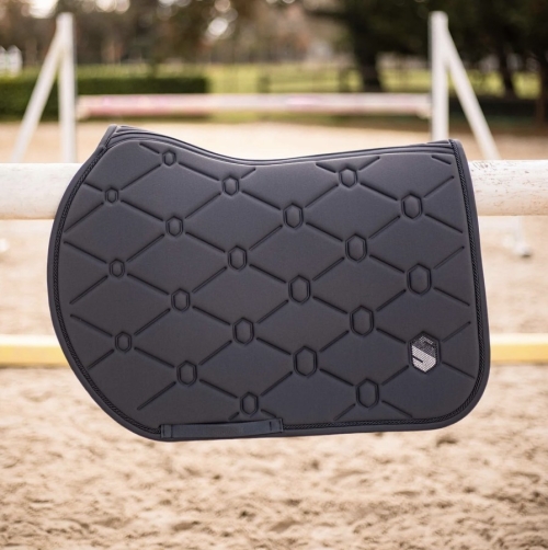 Andere kleur voor Samshield Spineshield crystal jumping zadeldoek Navy