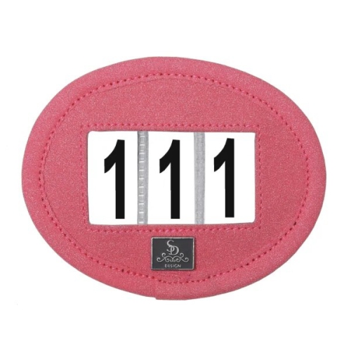 SD Design Hollywood number holder Shimmer Peach