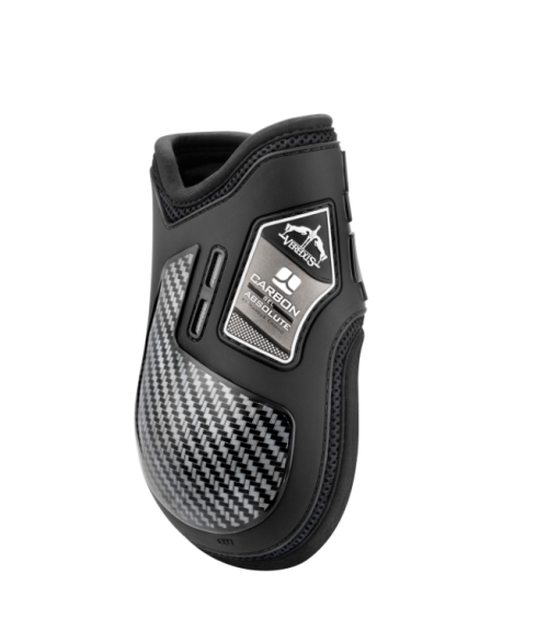 Andere kleur voor Veredus Carbon Gel Absolute tendon boots Front Black