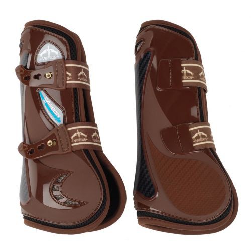 Veredus Carbon Gel Vento tendon boots front Brown