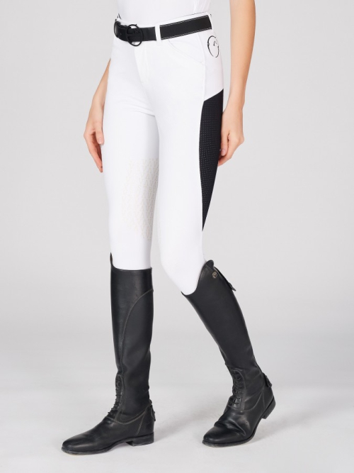 Vestrum Ischia knee grip ladies riding breeches White